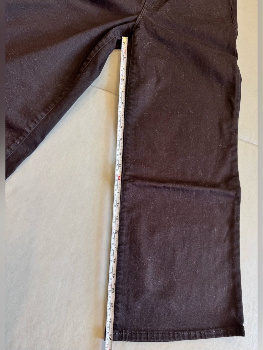 Good American Good Waist Cropped Palazzo Jeans (Size 8) - Picture 9 of 10